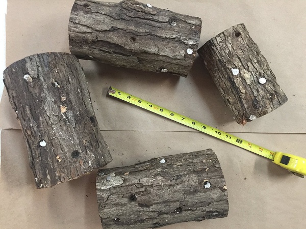 wooden logs